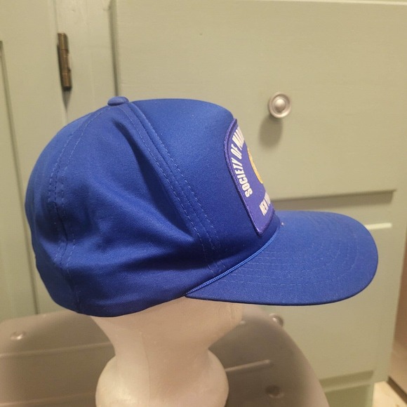 VTG Society Of Marine Port Engineers New York Snapback Hat Cap - Picture 4 of 9